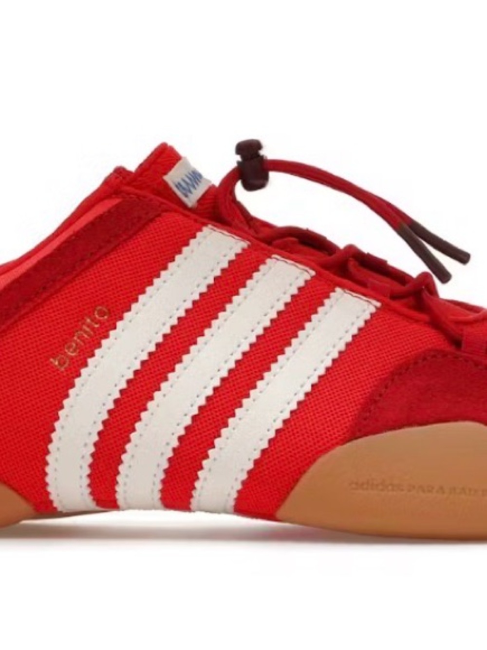 Size 9.5 - Bad Bunny x adidas Ballerina Vivid Red Women 10.5